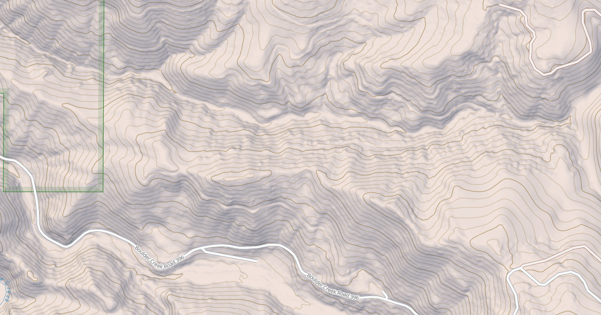 Map preview of CANYON CREEK