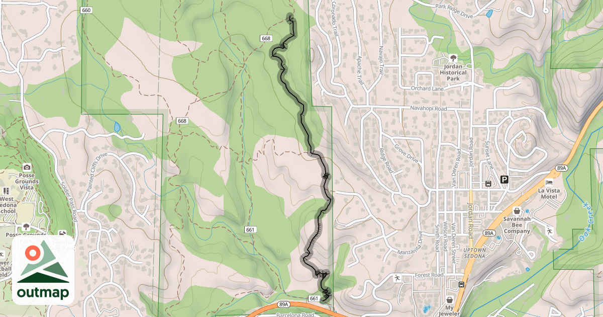 Map of Javelina