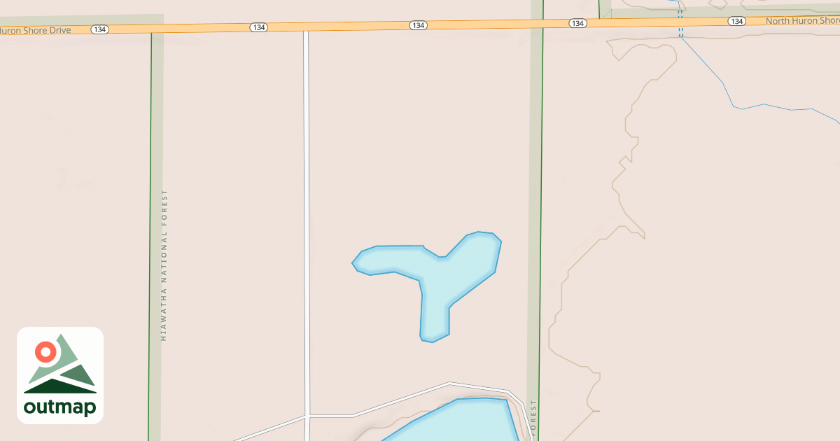 Map of MCCLOUD