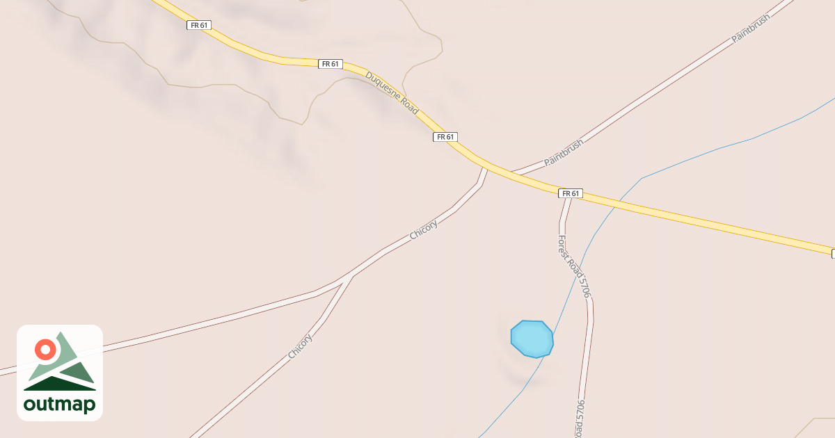 Map of CHICORY