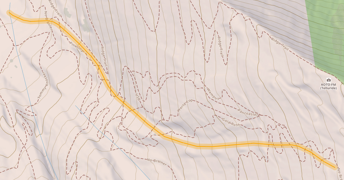 Map preview of Hoot Brown Terrain Park