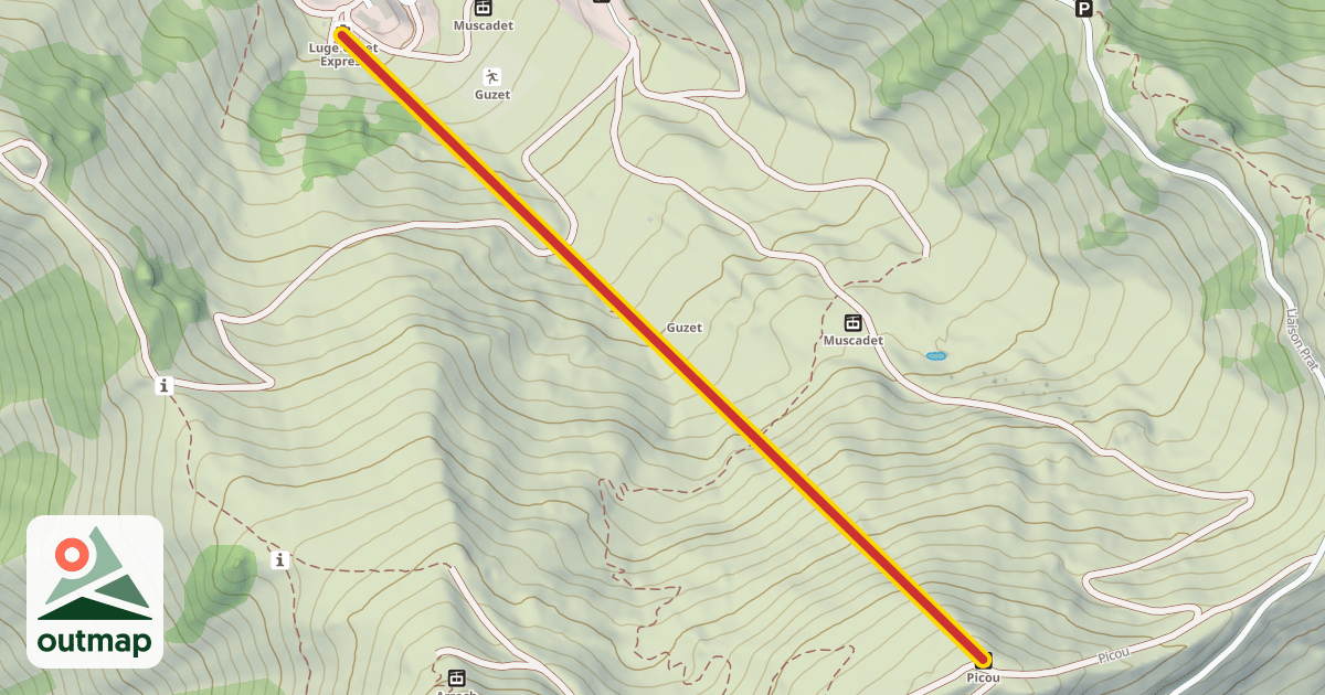 Map of Picou