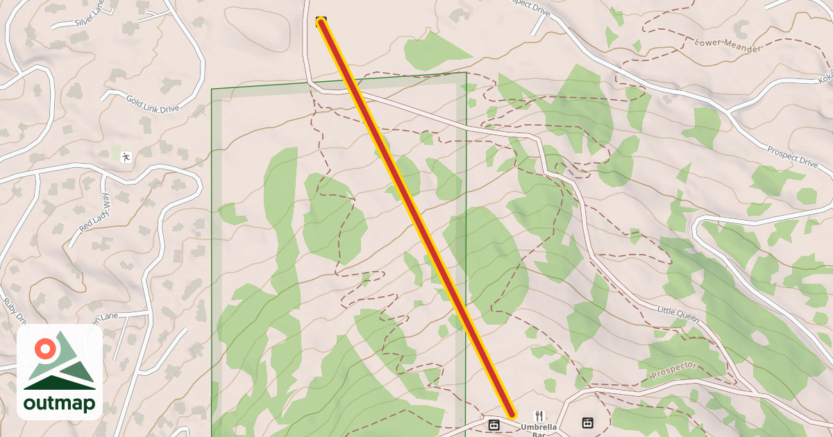 Map of Gold Link LIft