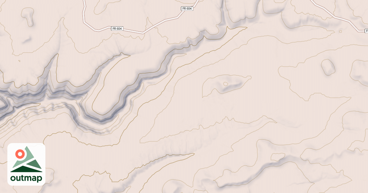 Map of USFS Motor Vehicle Use Map Roads {A45D6A35-1F21-4B1E-8DE1-19EFC5FAB910}