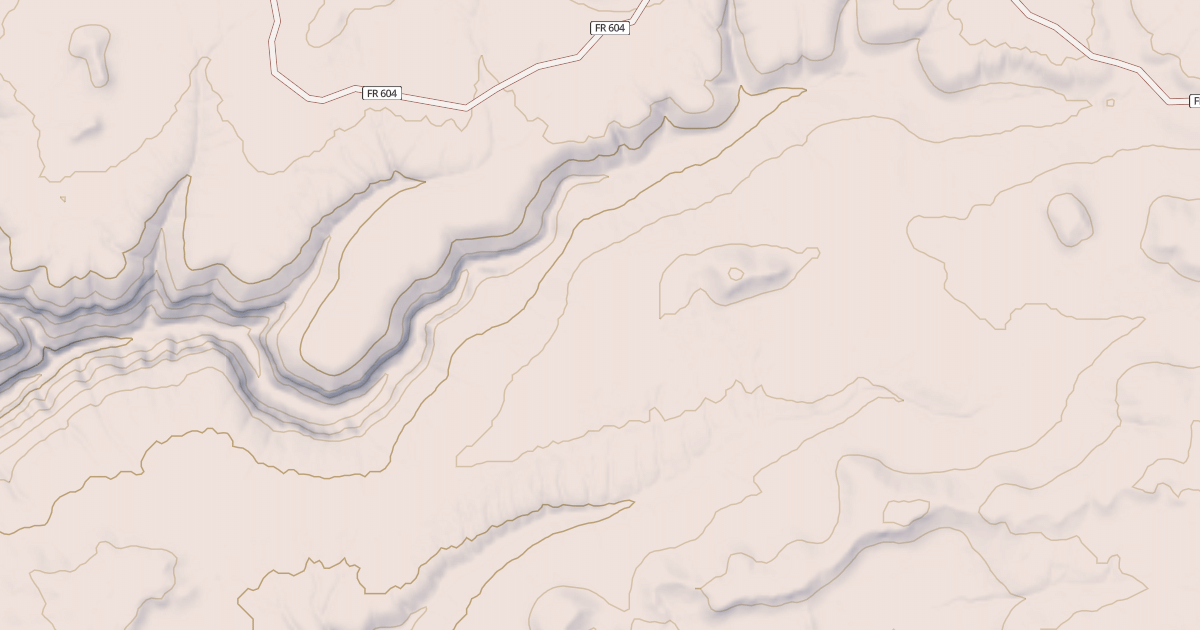 Map preview of USFS Motor Vehicle Use Map Roads {A45D6A35-1F21-4B1E-8DE1-19EFC5FAB910}