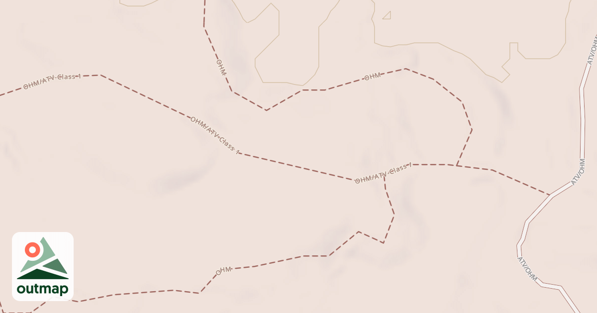 Map of Straight Arrows Trail