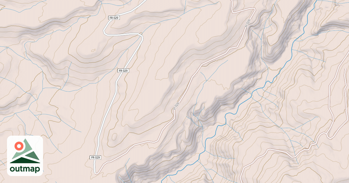 Map of ECHO CANYON J