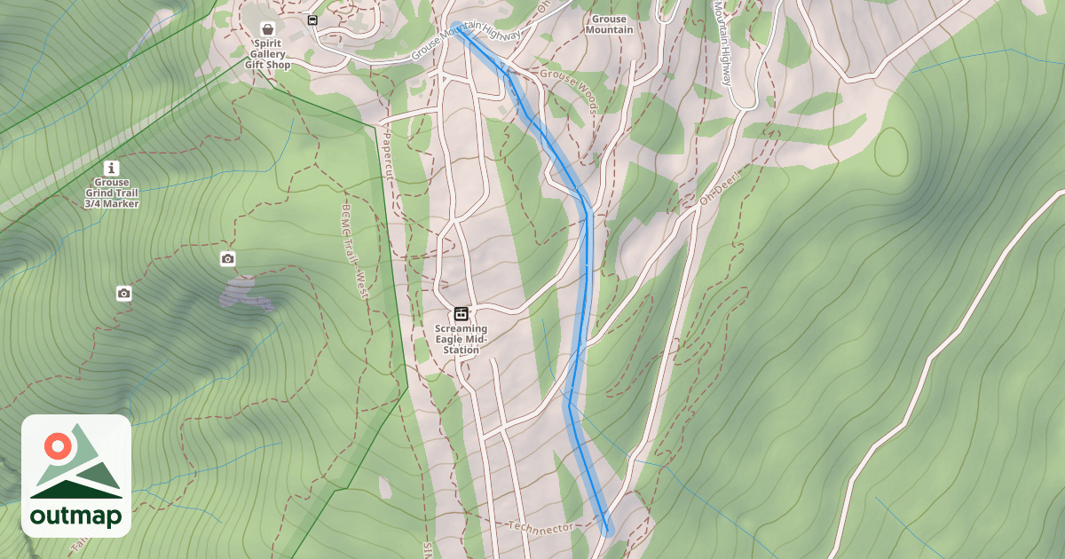 Map of Side Cut