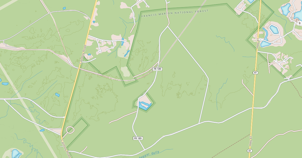 Map preview of WANDO