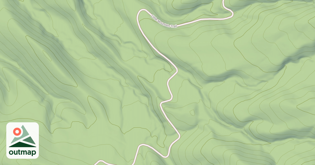 Map of LITTLE MTN