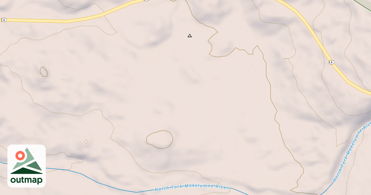 Map of GROUSE FLAT CG