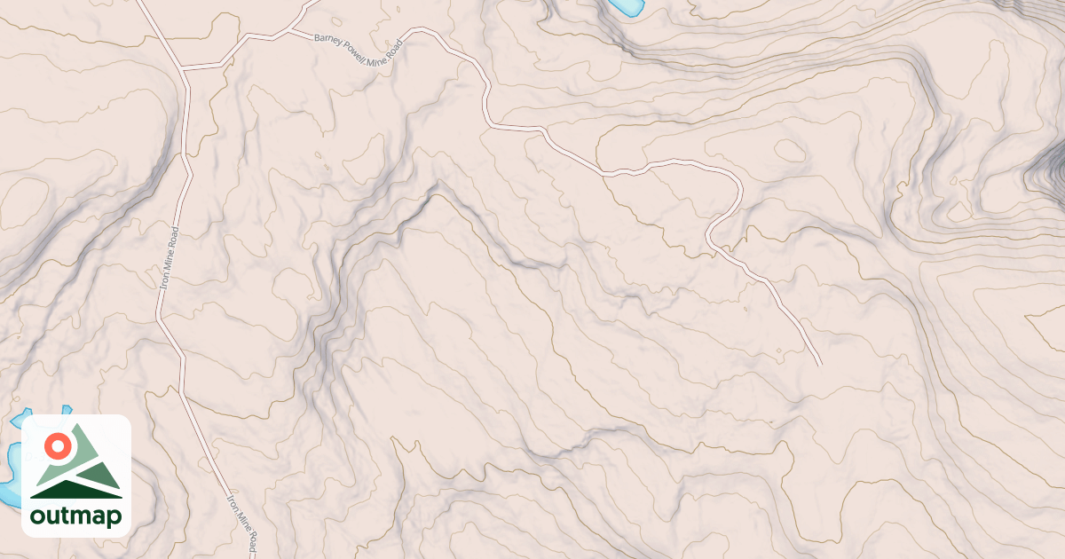 Map of BARNEY POWELL MINE