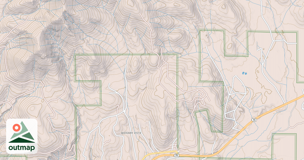 Map of BETTERTON DRAW