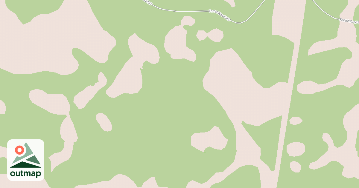 Map of USFS Motor Vehicle Use Map Roads {A7F430BC-A52C-42DF-A752-60AB88191953}