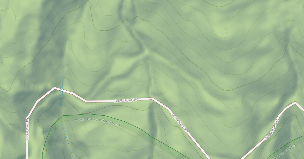 Map preview of DAN'S CREEK