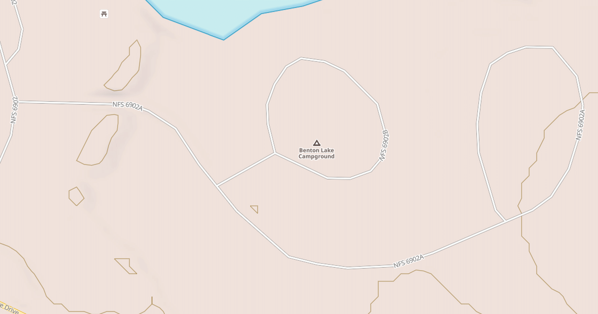 Map preview of BENTON CAMP LOOP