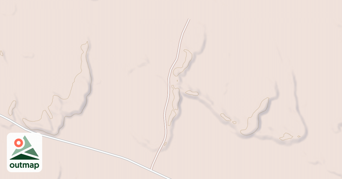 Map of CACHE LAKE SPUR E