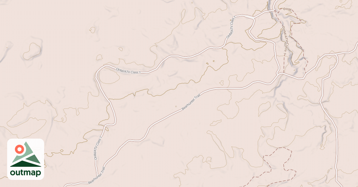 Map of Washington/Ramsey Trail