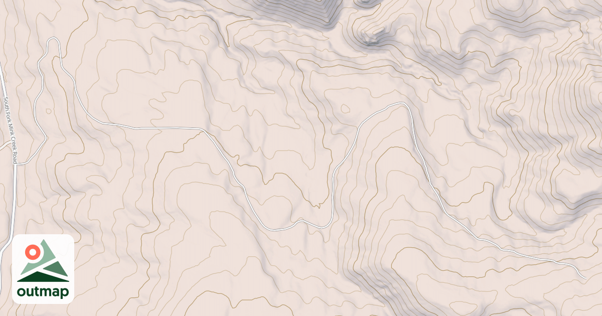Map of BOX CANYON