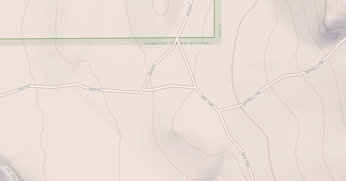 Map preview of BURCHAM CONNECTOR SPUR B
