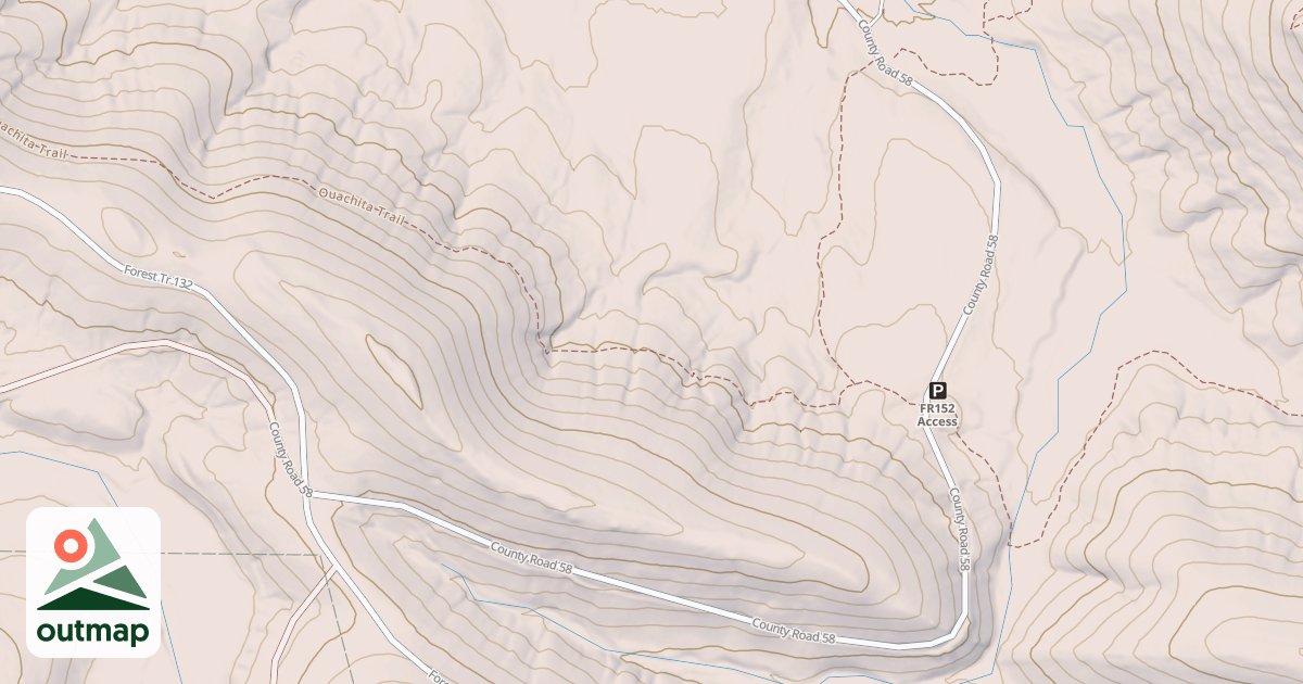 Map of NORTH FORK PINNACLE -LK SYLVIA