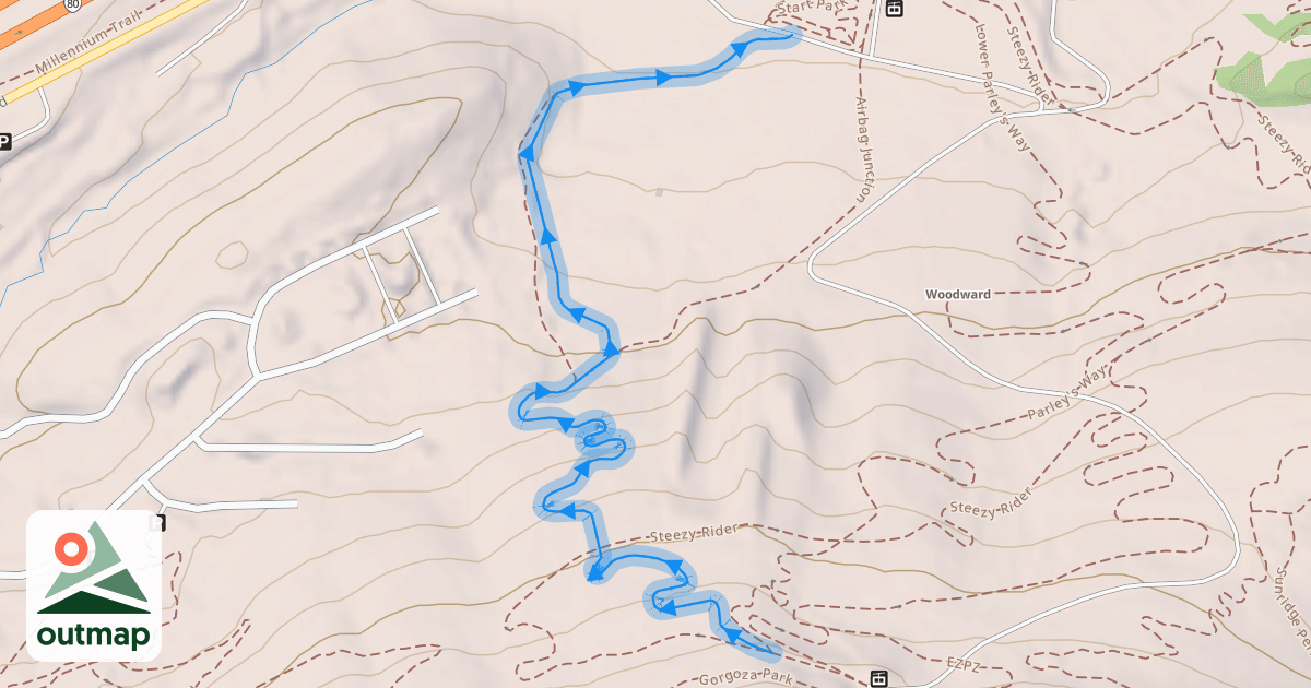 Map of Spiral Jetty