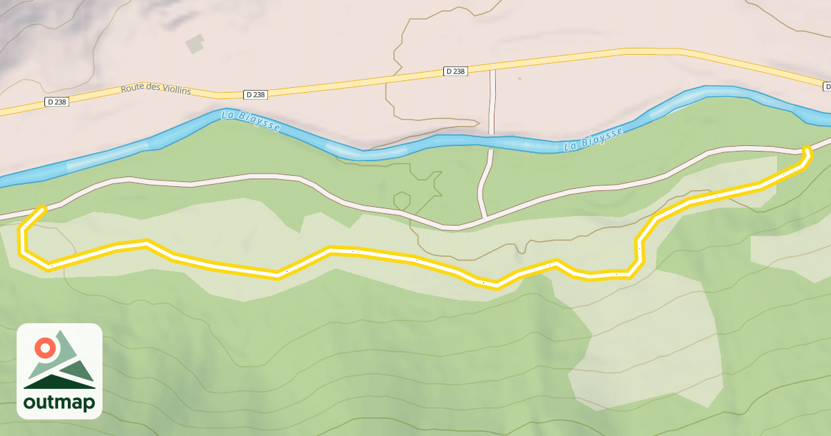 Map of L'Ubac