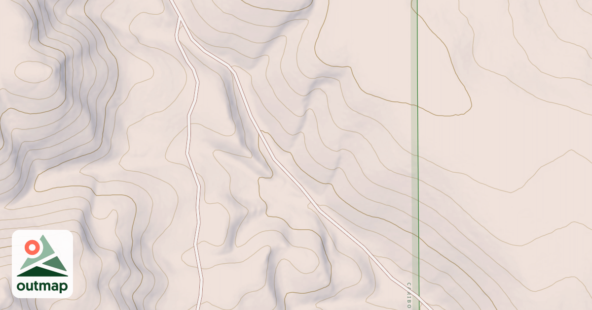 Map of CRIB SPRING