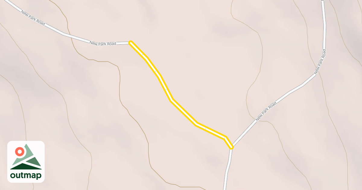 Map of New Park Road