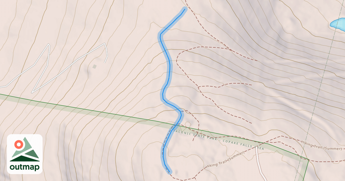 Map of Upper Sidewinder