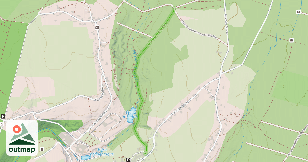 Map of Single de l'Enguille