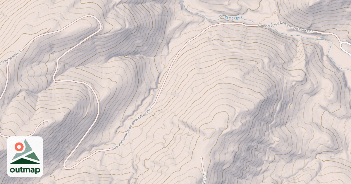 Map of BEARPAW BUTTE
