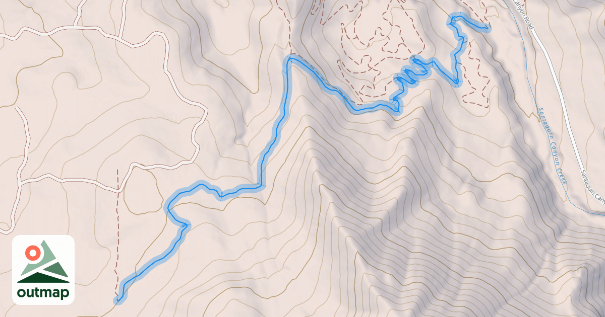 Map of Little May Trail