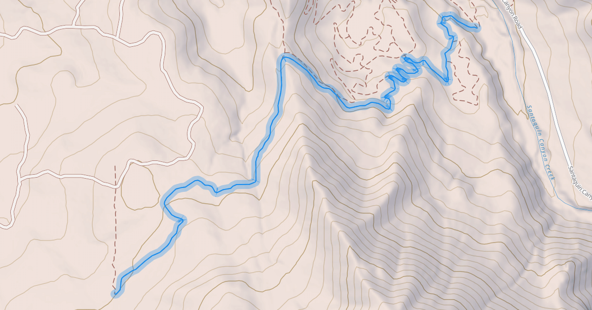 Map preview of Little May Trail
