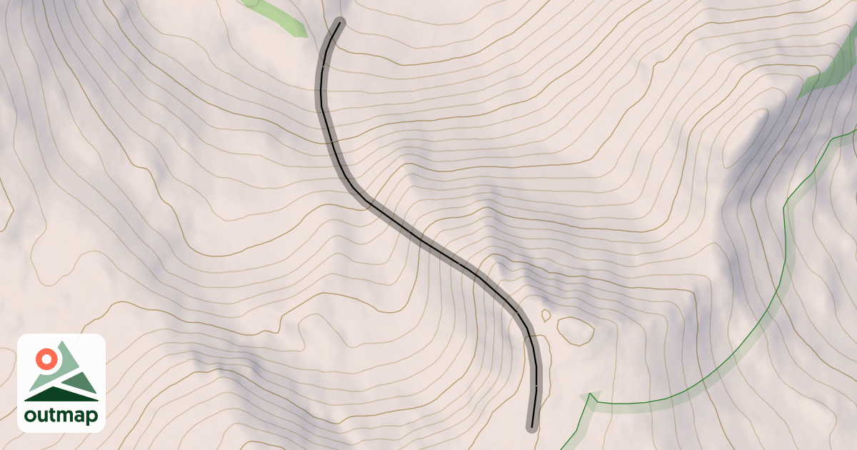 Map of Flute Shoulder