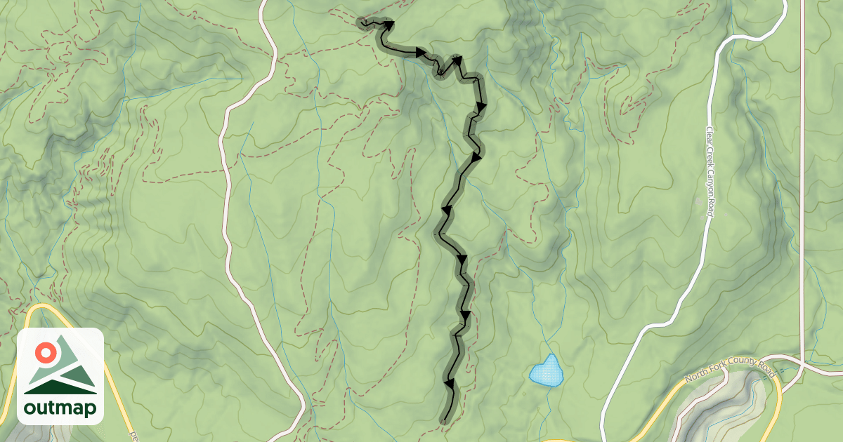 Map of Maestro Trail