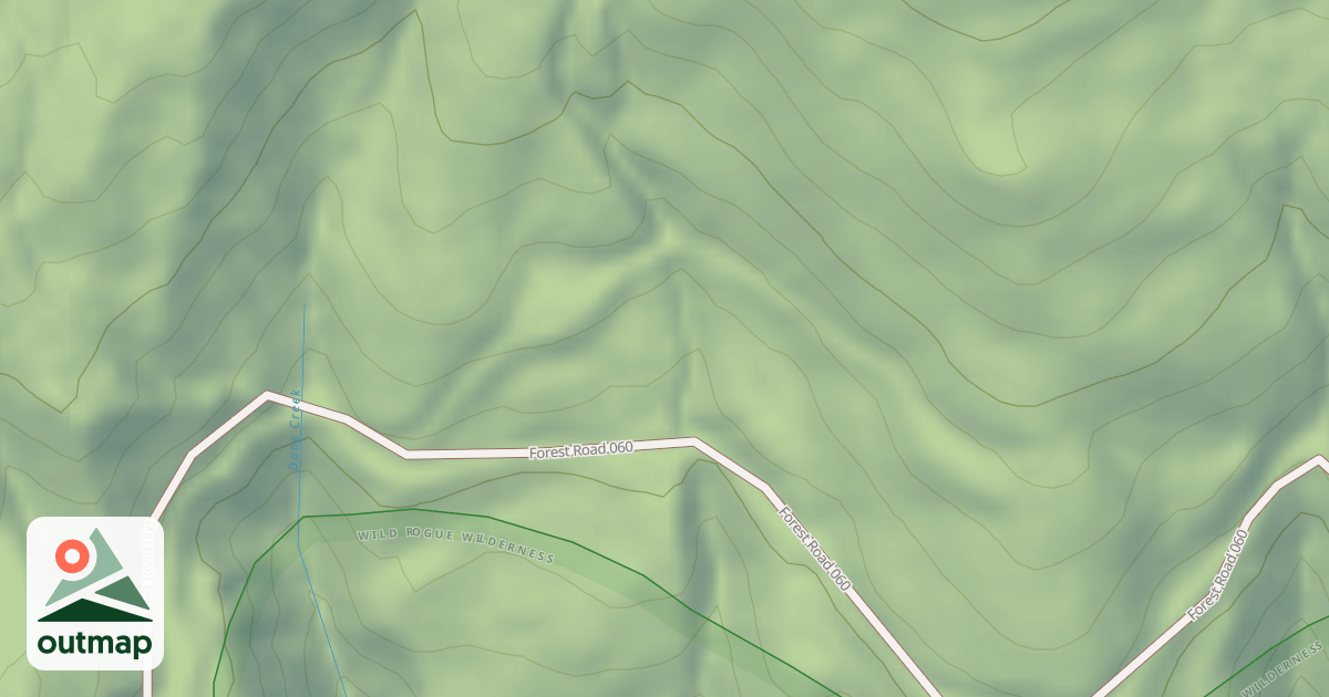 Map of DAN'S CREEK