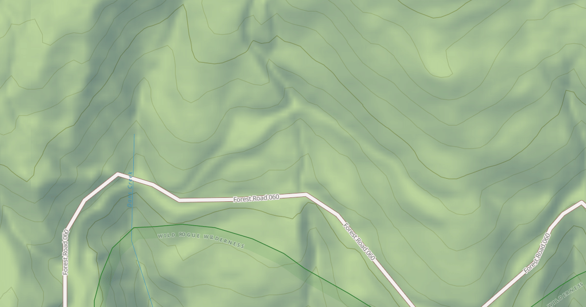 Map preview of DAN'S CREEK