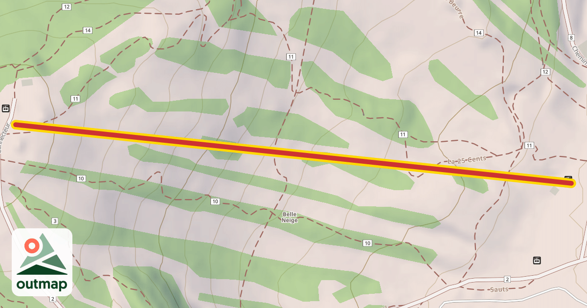 Map of La Fenster