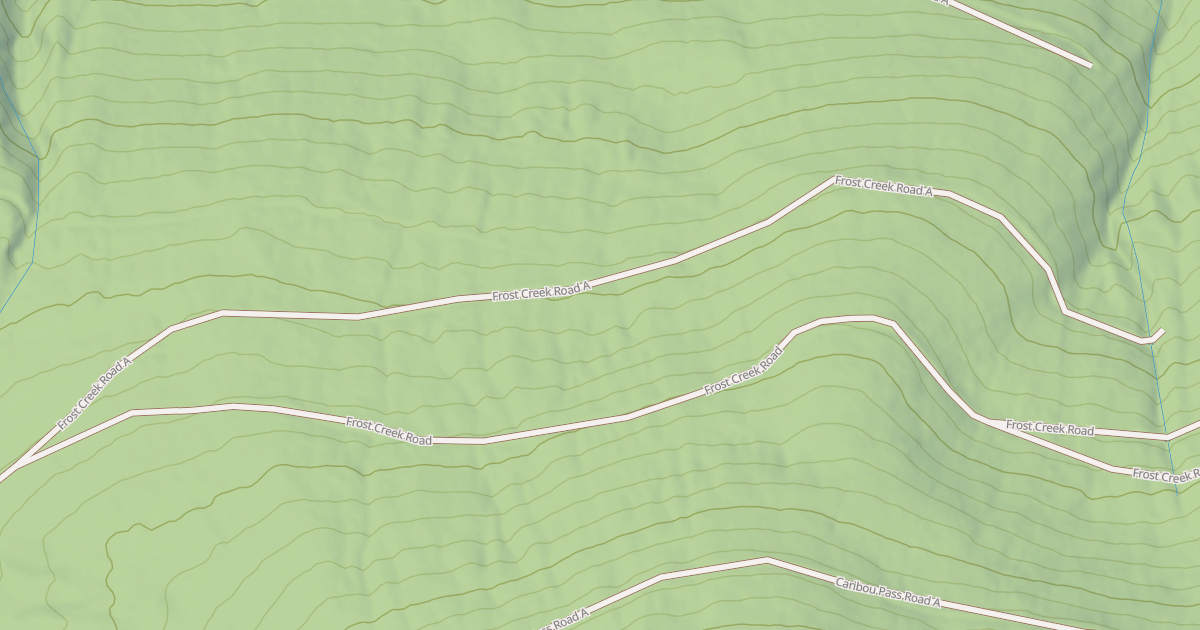 Map preview of FROST CREEK A
