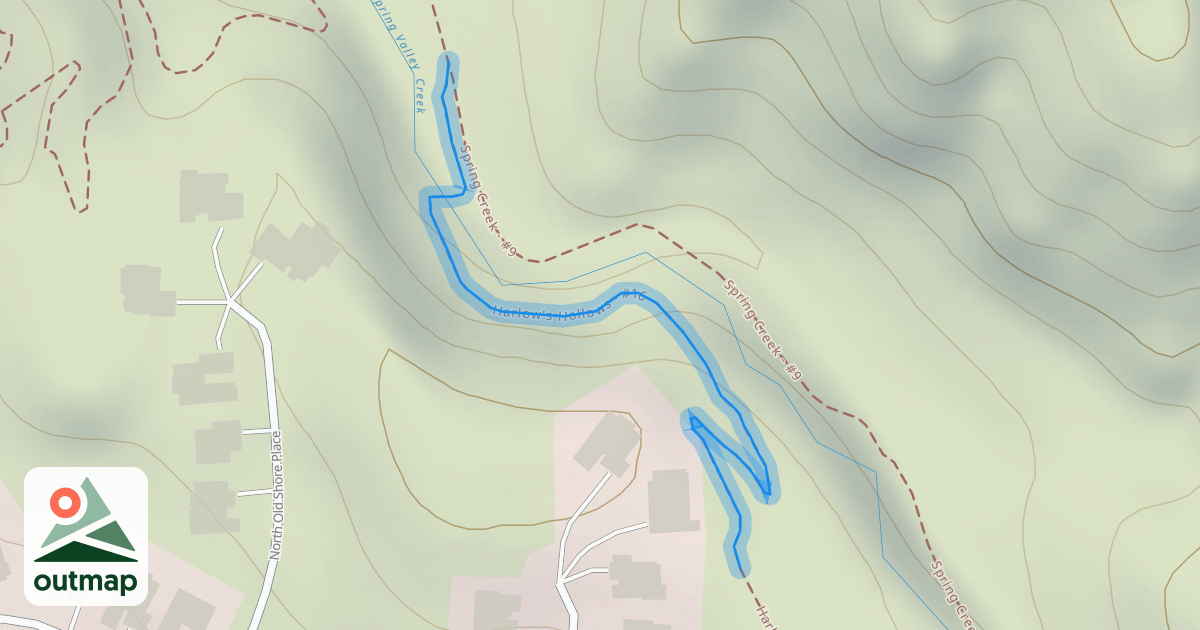 Map of Harlow's Hollows - #16