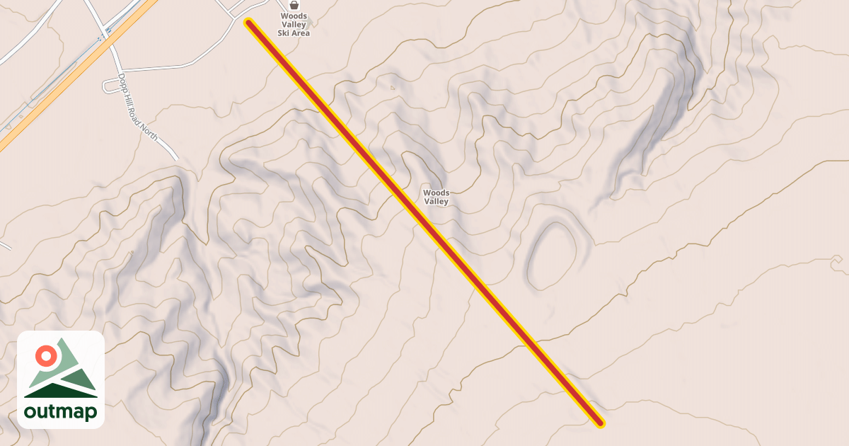 Map of Big Chair I