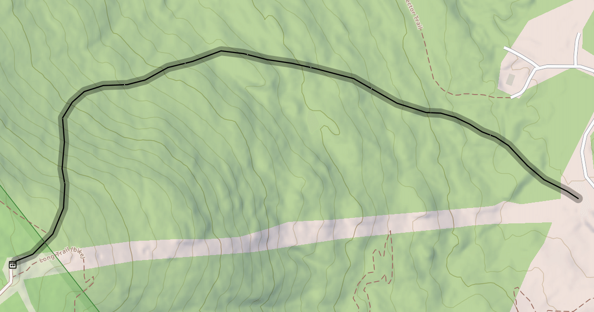 Map preview of Ski Bowl Glades