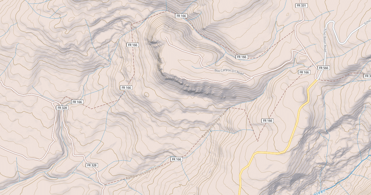 Map preview of RAMPARTS LOOP