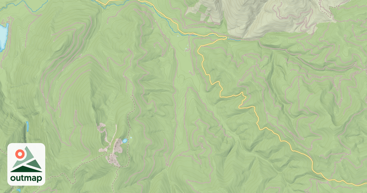 Map of BOULDER CR - BASIN CR