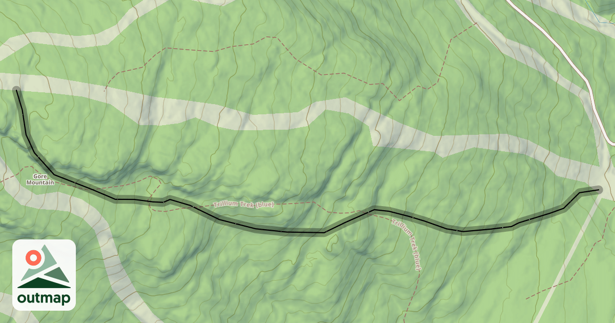 Map of Cirque Glades