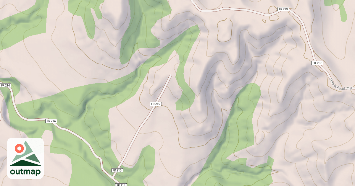 Map of 215
