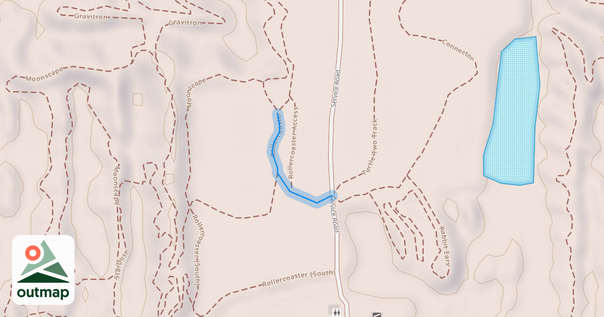 Map of Rollercoaster
