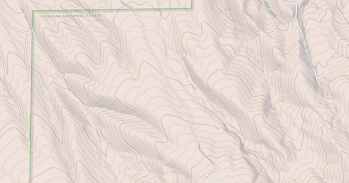 Map preview of DRY CR FLAT