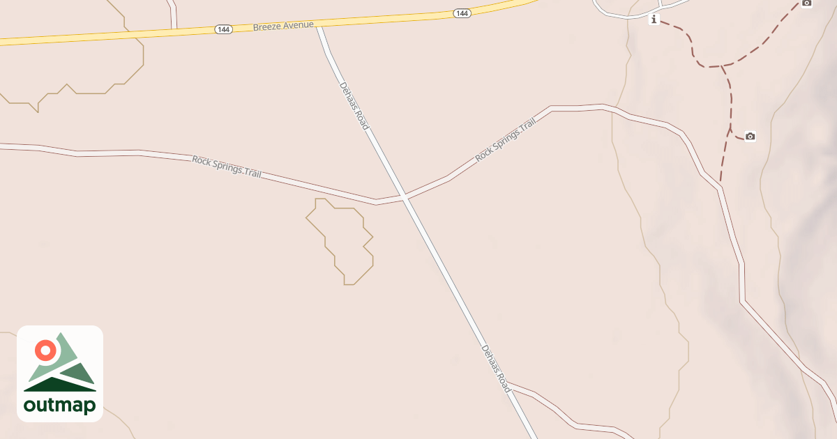 Map of Beech Creek Snowmobile Trails